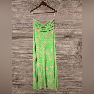 Lilly Pulitzer Petula Strapless Maxi Dress | Coral Me Crazy